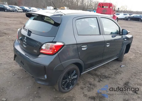 2024 Mitsubishi Mirage Black Edition/Ralliart/Se z USA, uszkodzony, nr VIN ML32AWHJXRH022319